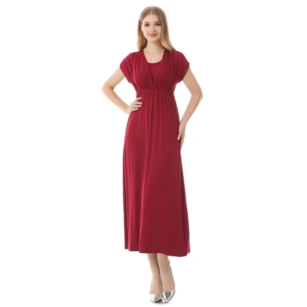 Nursing Dress Soft Fabric – Image 3