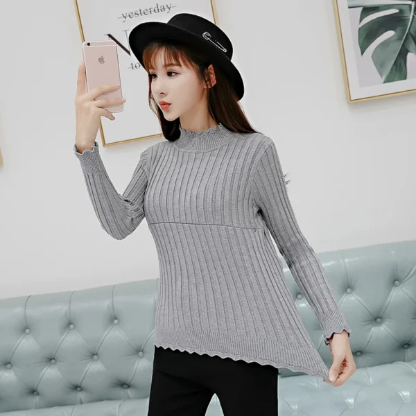 Casual Nursing Pullover Sweater