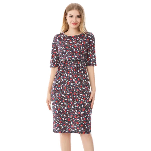 Straight nursing dress – Image 3