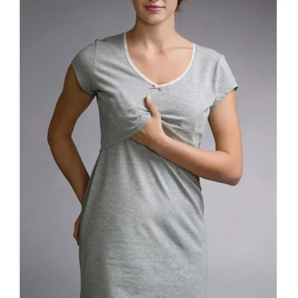 Grey nursing dresses – Image 3