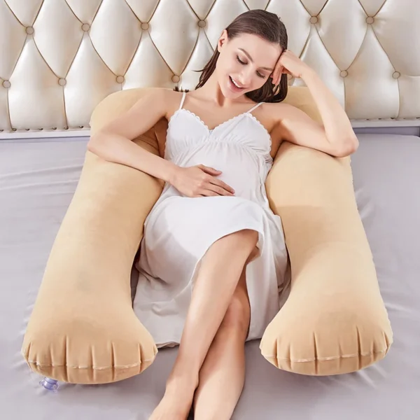 Comfortable Inflatable U-Shaped Nursing Cushion – Image 2