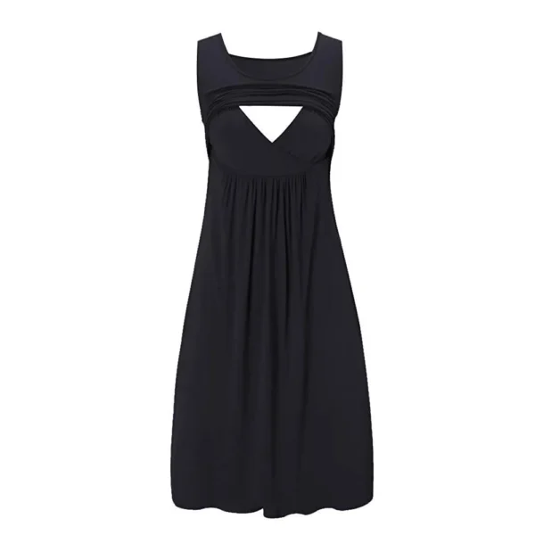 Plain nursing dress – Image 3