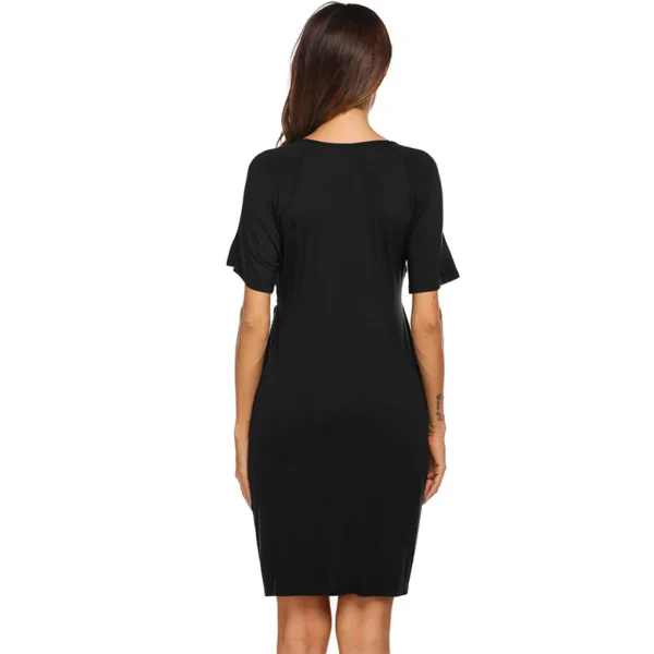 Nursing Dress Black – Image 6