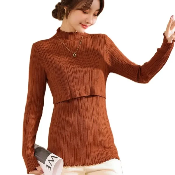 Crossed Nursing Pullover – Image 2