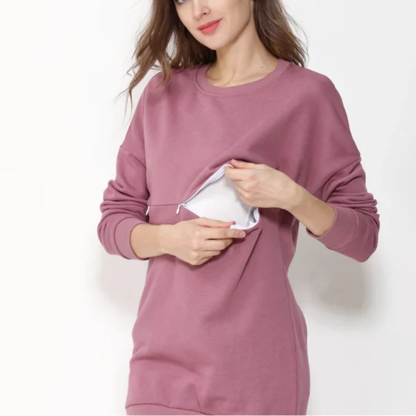 Nursing Hoodie Sweatshirt – Image 2