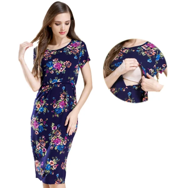 Multifunction nursing gown