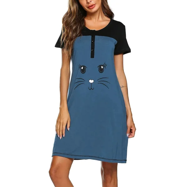 Nursing dress for night – Image 4