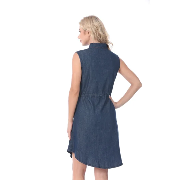 Blue nursing dress – Image 2