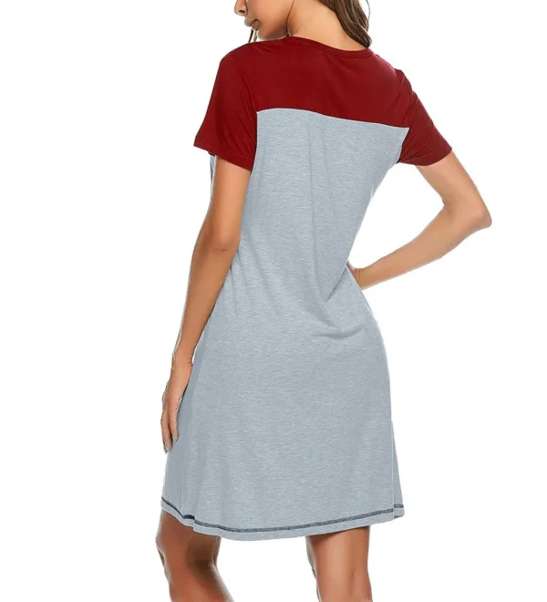 Nursing dress for night – Image 2