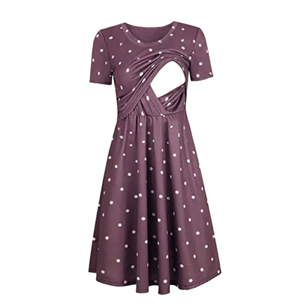 Point nursing dress