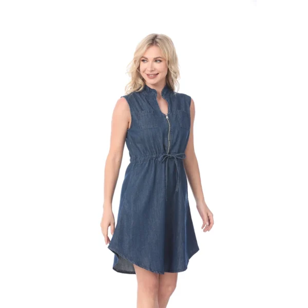 Blue nursing dress – Image 5