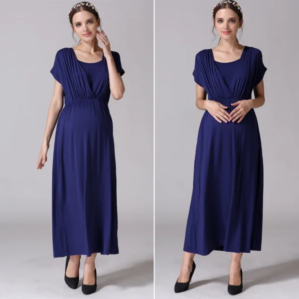 Nursing Dress Soft Fabric – Image 5